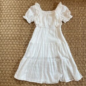 White summer dress
